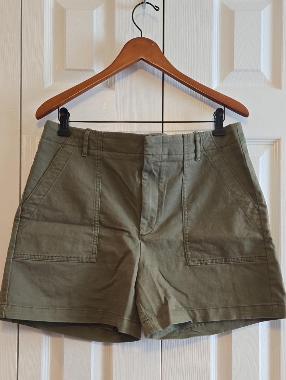 Banana Republic Olive Green Chino Shorts